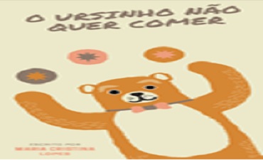 Capa do livro O URSO NÃO QUER COMER