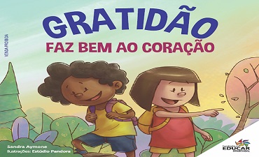 Capa do livro GRATIDÃO FAZ BEM AO CORAÇÃO