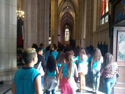 Foto 3 - Aula de campo 5° ano