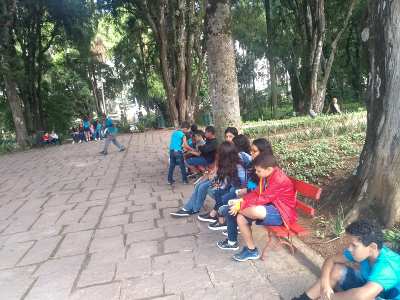 Foto 6 - Aula de campo 5° ano